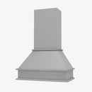 AB-CWH36 36 Inch Wall Range Hood Cabinet with Trimmable Top | Lait Gray Shaker - image 3