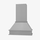 AB-CWH36 36 Inch Wall Range Hood Cabinet with Trimmable Top | Lait Gray Shaker - image 4