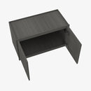AG-W2412B Double Door 24 Inch Wall Cabinet | Greystone Shaker - image 4