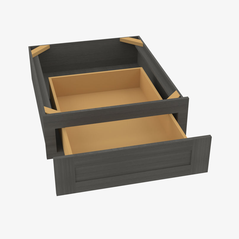 AG-SVDU3021-7 30 Inch Bathroom Cabinet Desk Drawer | Greystone Shaker - image 1