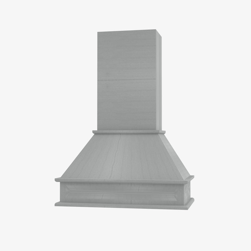 AN-CWH36 36 Inch Wall Range Hood Cabinet with Trimmable Top | Nova Light Grey Shaker - image 2