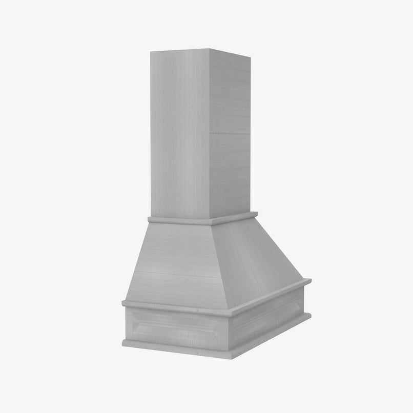 AN-CWH36 36 Inch Wall Range Hood Cabinet with Trimmable Top | Nova Light Grey Shaker - image 3