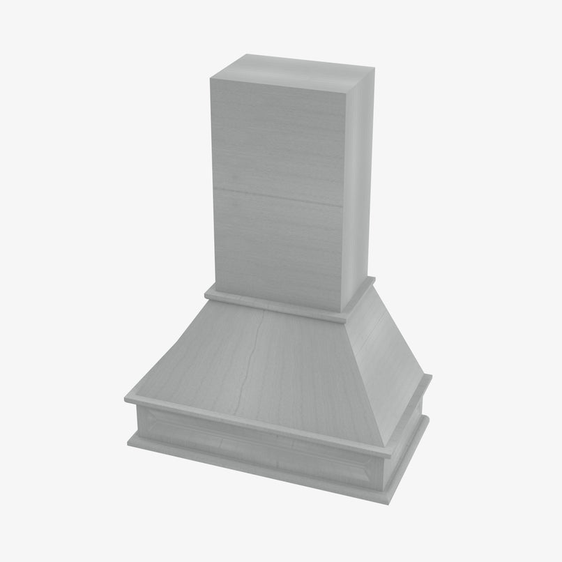 AN-CWH36 36 Inch Wall Range Hood Cabinet with Trimmable Top | Nova Light Grey Shaker - image 4