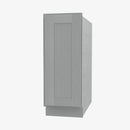 AN-FB09 Full Height Single Door Cabinets 9 Inch Base Cabinet | Nova Light Grey Shaker - image 1