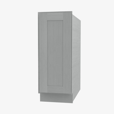 AN-FB09 Full Height Single Door Cabinets 9 Inch Base Cabinet | Nova Light Grey Shaker - image 1