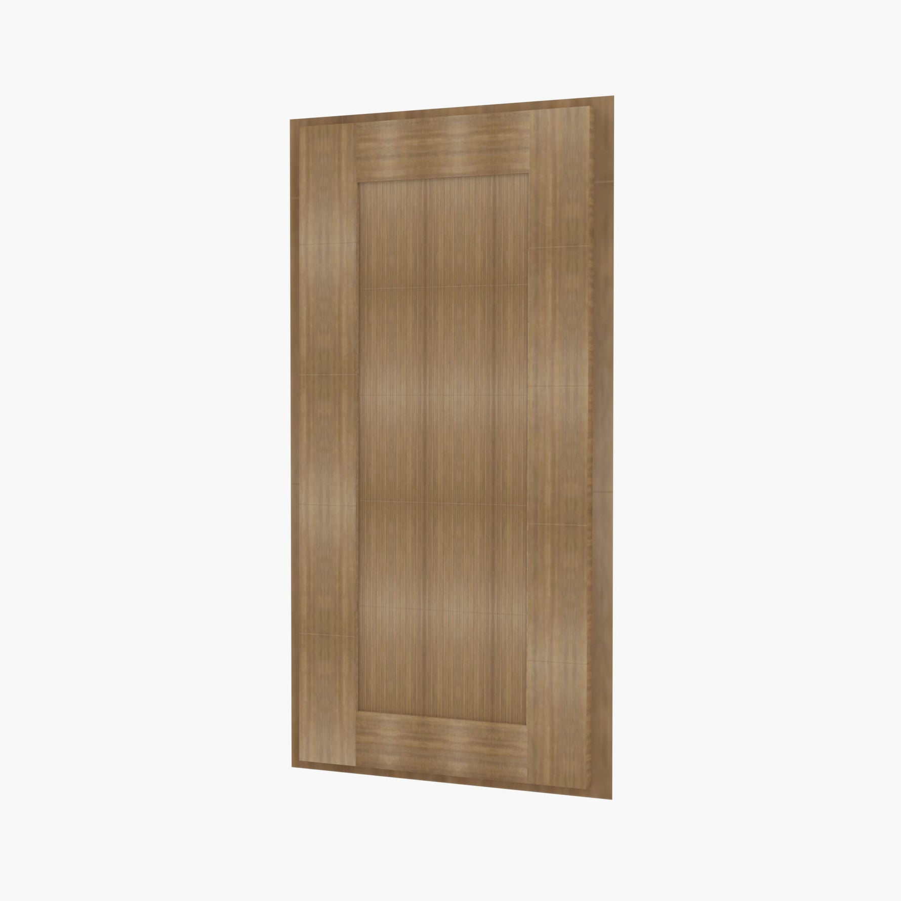 AR-AW30 Single Door Cabinets 30 Inch Wall Angle Corner Cabinet | Woodland Brown Shaker - image 3