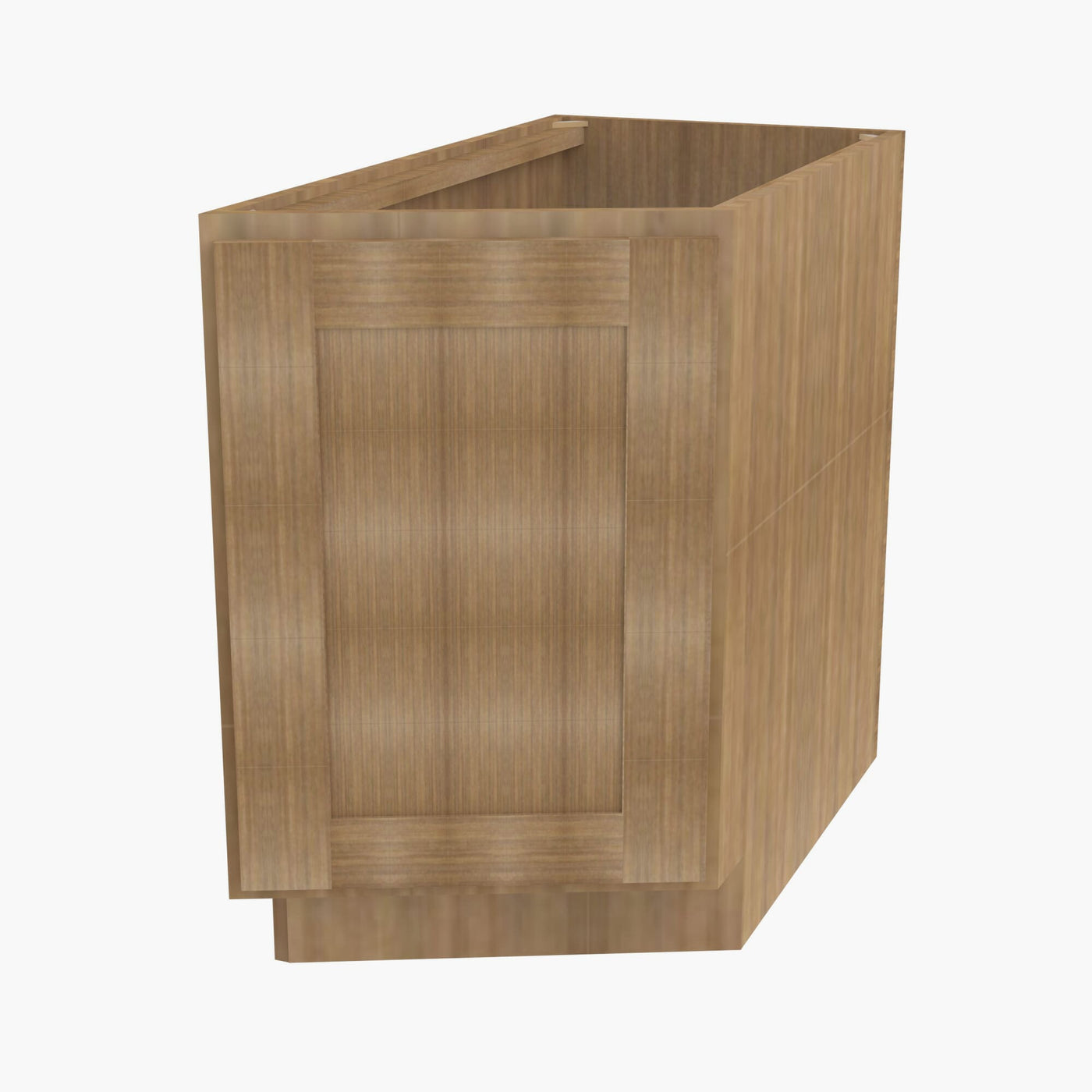 AR-BTC12L Single Door Cabinets 12 Inch Base Base Transitional Cabinet Left | Woodland Brown Shaker