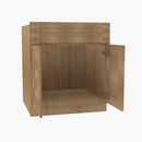 AR-SB33B Double Door 33 Inch Sink Base Cabinet | Woodland Brown Shaker - image 4