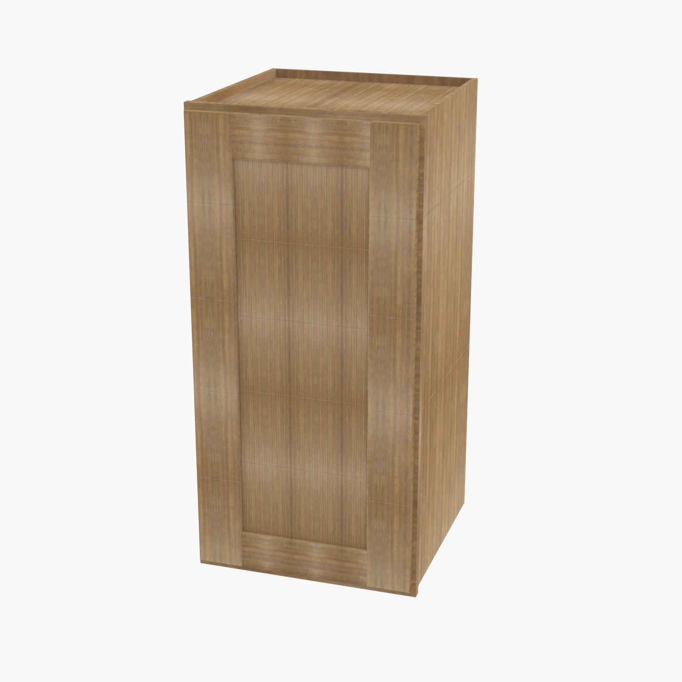 AR-W1836 Single Door Cabinets 18 Inch Wall Cabinet | Woodland Brown Shaker
