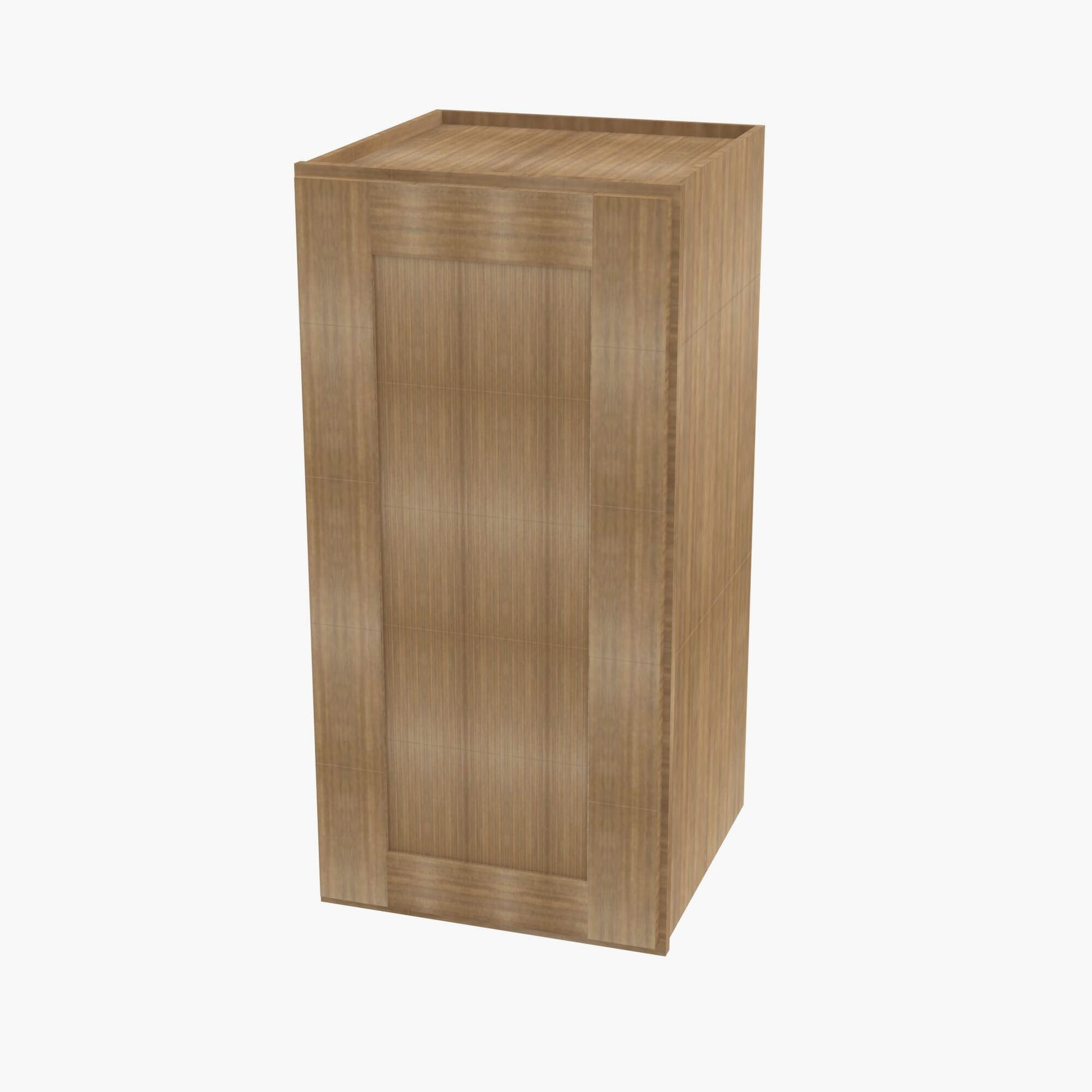 AR-W1836 Single Door Cabinets 18 Inch Wall Cabinet | Woodland Brown Shaker - image 4