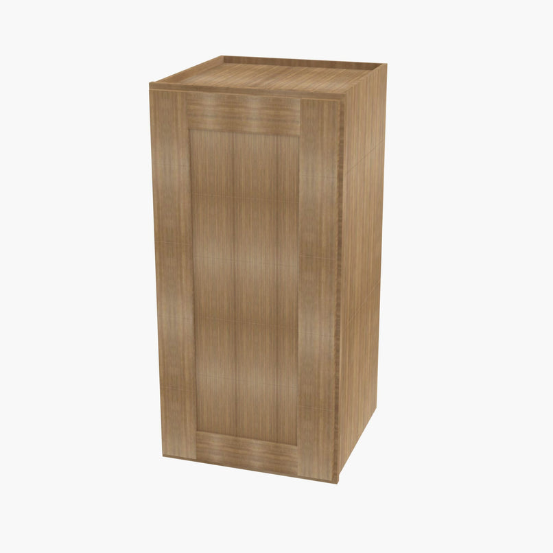 AR-W2142 Single Door Cabinets 21 Inch Wall Cabinet | Woodland Brown Shaker - image 4