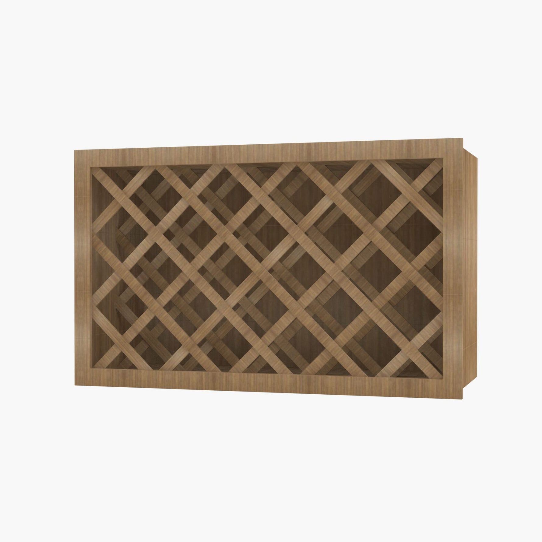 AR-W3018WR 30 Inch Wine Rack Cabinet | Woodland Brown Shaker - image 2