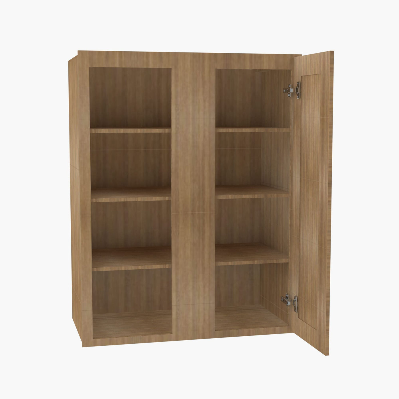 AR-WBLC30/33-3030 Single Door Cabinets 30 Inch Wall Blind Corner Cabinet | Woodland Brown Shaker
