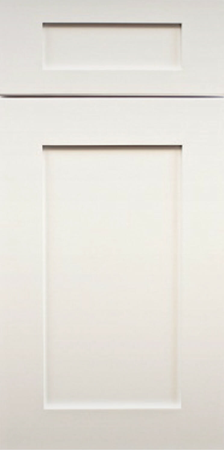 AW-BDCF36K-FL Single Door Cabinets 36 Inch Base Diagonal Corner Floor Cabinet | Ice White Shaker - image 2