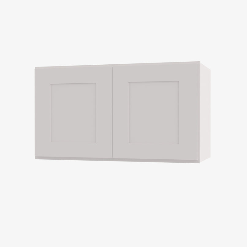 AW-W2712B Double Door 27 Inch Wall Cabinet | Ice White Shaker - image 3