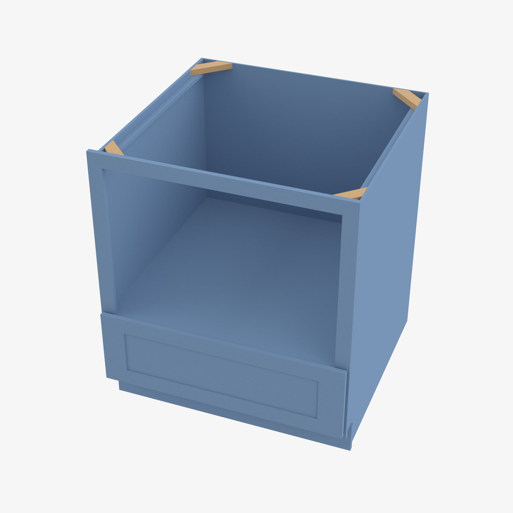 AX-B30MW 30W 30 Inch Microwave Base Cabinet | Xterra Blue Shaker - image 3