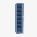 AX-WP1596 Tall Wall Pantry Cabinet | TSG Forevermark Xterra Blue Shaker - image 1