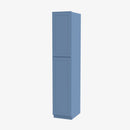 AX-WP1596 Tall Wall Pantry Cabinet | TSG Forevermark Xterra Blue Shaker - image 4
