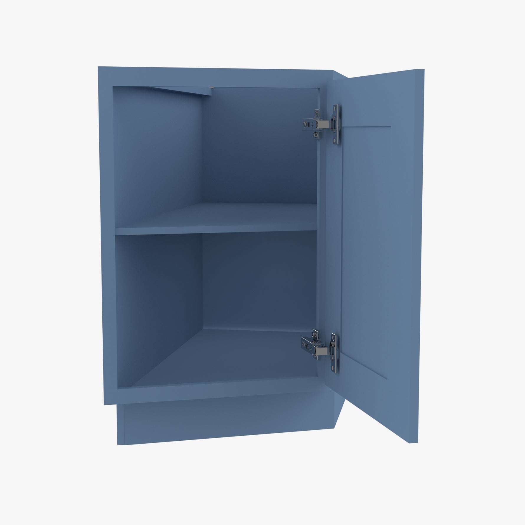 AX-BTC12L Single Door Cabinets 12 Inch Base Base Transitional Cabinet Left | Xterra Blue Shaker - image 3