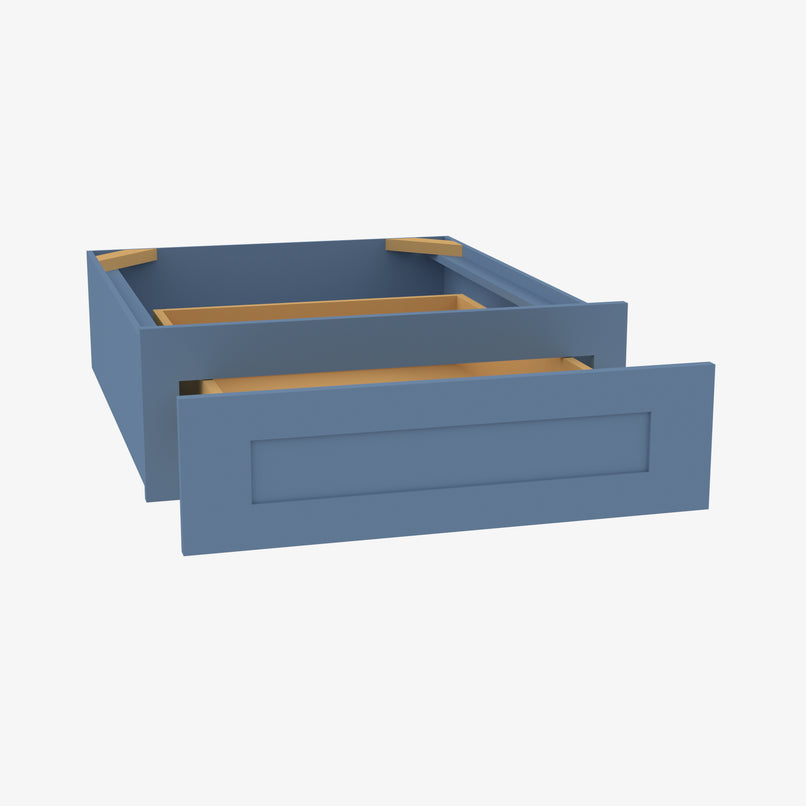 AX-SVDU3021-7 30 Inch Bathroom Cabinet Desk Drawer | Xterra Blue Shaker - image 2