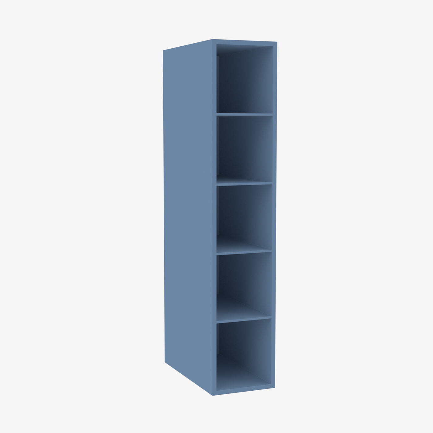 AX-WC642 6 Inch Wall Cube Cabinet with 7 Cubes | Xterra Blue Shaker