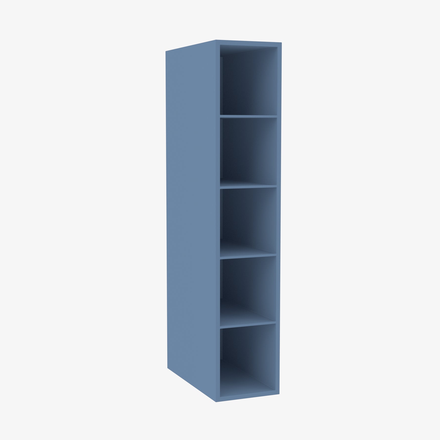 AX-WC642 6 Inch Wall Cube Cabinet with 7 Cubes | Xterra Blue Shaker - image 2