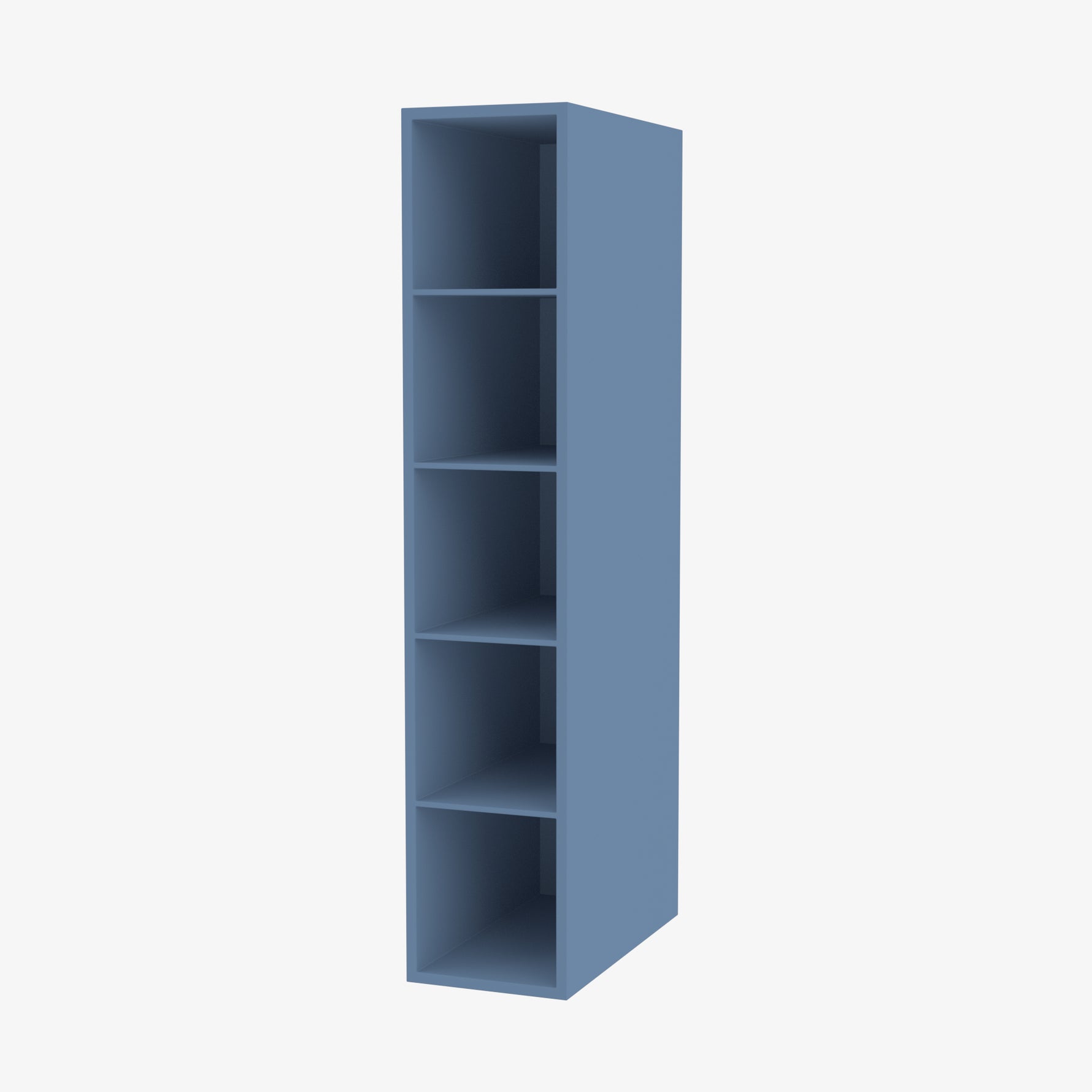 AX-WC636 6 Inch Wall Cube Cabinet with 6 Cubes | Xterra Blue Shaker - image 3