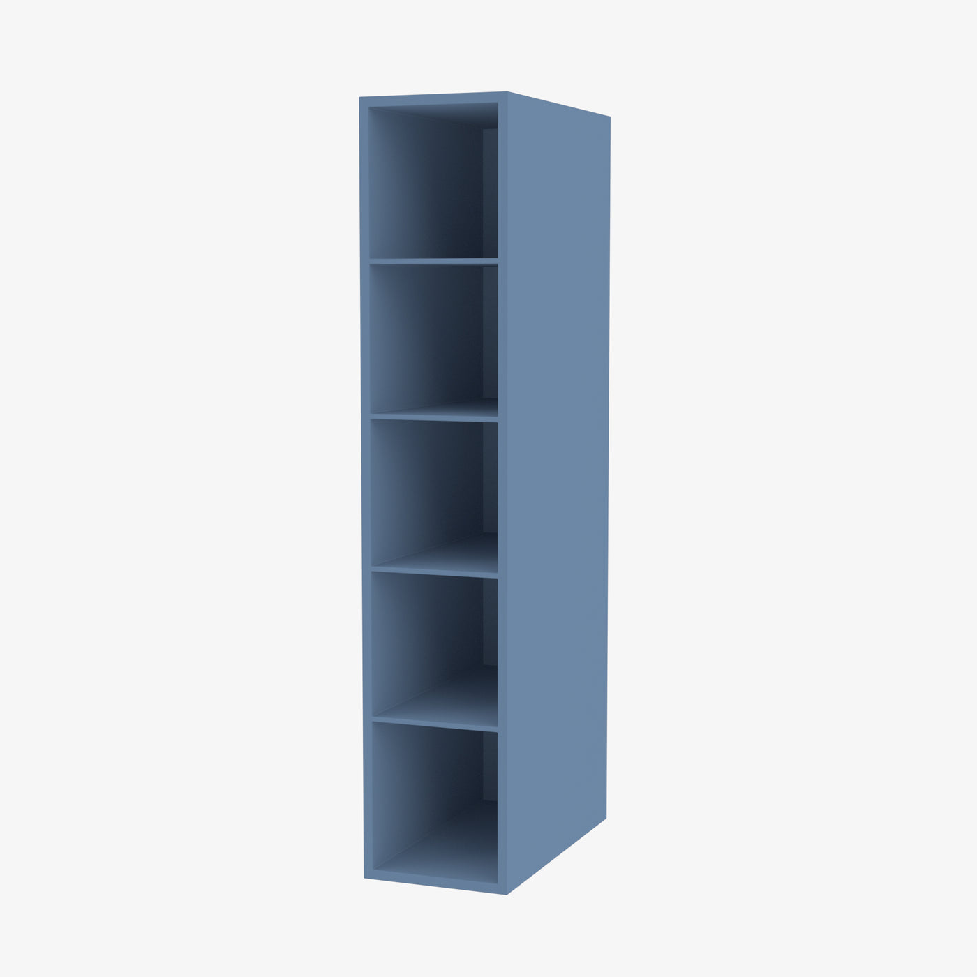 AX-WC630 6 Inch Wall Cube Cabinet with 5 Cubes | Xterra Blue Shaker