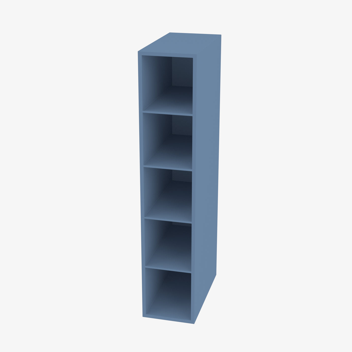 AX-WC636 6 Inch Wall Cube Cabinet with 6 Cubes | Xterra Blue Shaker