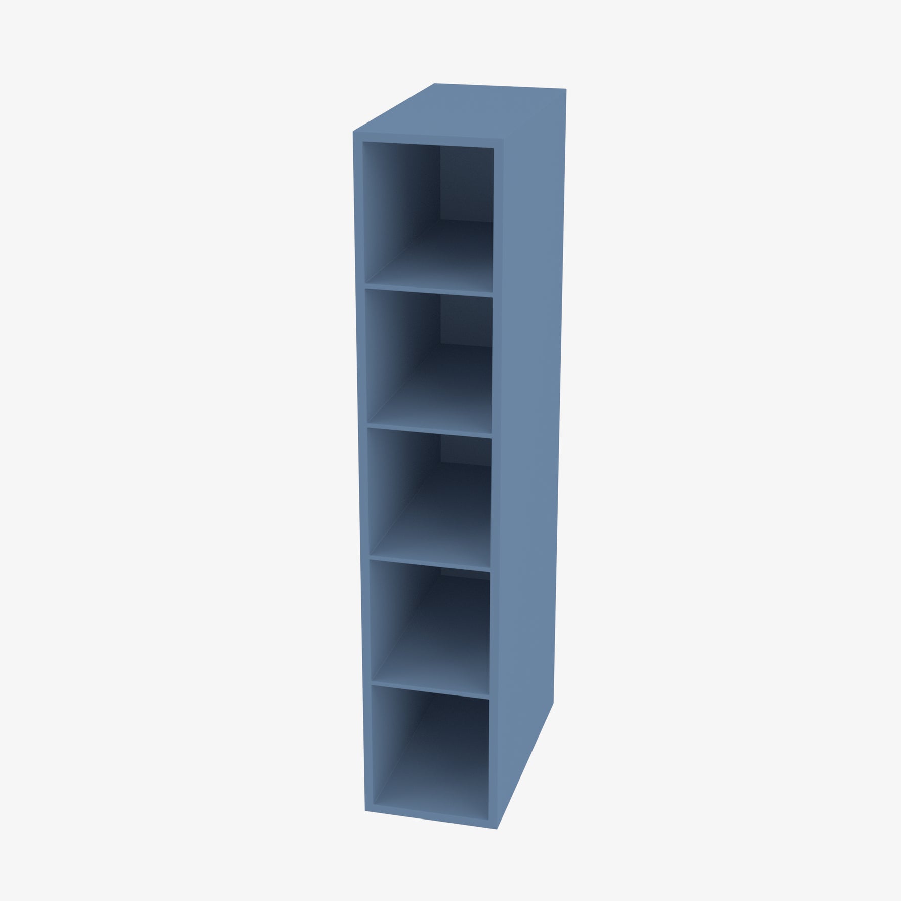 AX-WC636 6 Inch Wall Cube Cabinet with 6 Cubes | Xterra Blue Shaker - image 4