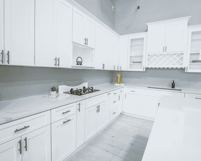 10x10 Kitchen Cabinet Set - Value Shaker White