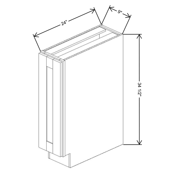 Full Height Single Door Base Cabinets