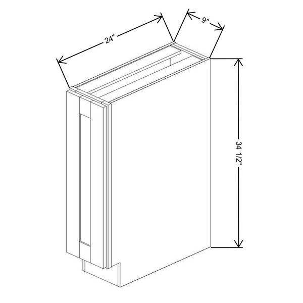Full Height Single Door Base Cabinets