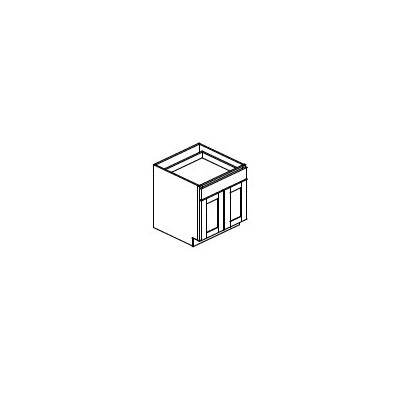 ES-B24 24"W Double Door Base Cabinet
