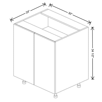Fabuwood Illume Catalina Muratti 1 30" W X 34 1/2" H X 24" D Full Height Double Door Base Cabinet - image 1