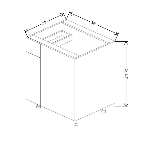 Blind Base With Drawer Cabinets