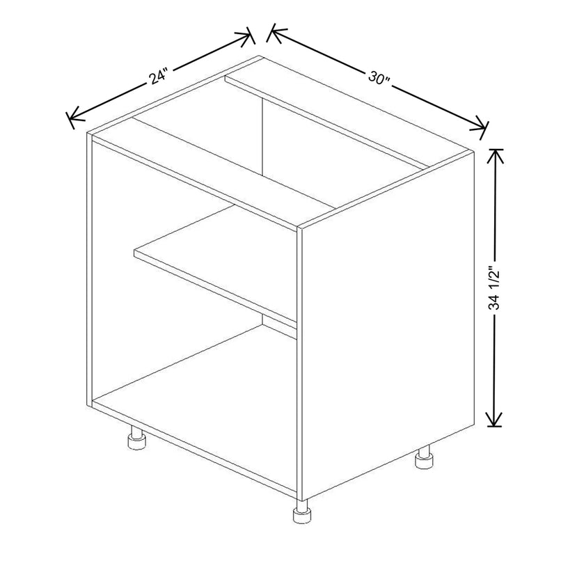 Fabuwood Illume Catalina Muratti 1 30" W X 34 1/2" H X 24" D Base Oven Cabinet - image 1