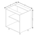 Fabuwood Illume Catalina Como Ash 2 30" W x 34 1/2" H x 24" D Base Oven Cabinet - image 1