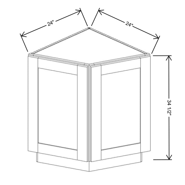 Base Return Angle Cabinets