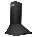 ZLINE 24 in. Convertible Vent Wall Mount Range Hood in Black Stainless Steel (BSKBN-24) side.