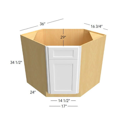 Fabuwood Allure Fusion Dove – DSB36FD - image 1