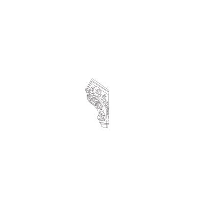 AW-CB06 5-1/2"W x 12-1/2"H Corbel