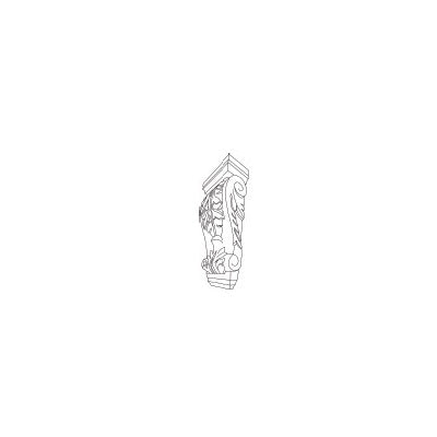AW-CB16 3"W x 4-1/4"H Corbel