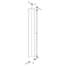 Fabuwood Illume Catalina Carbone Matte 3" W x 42" H Corner Wall Filler - image 1