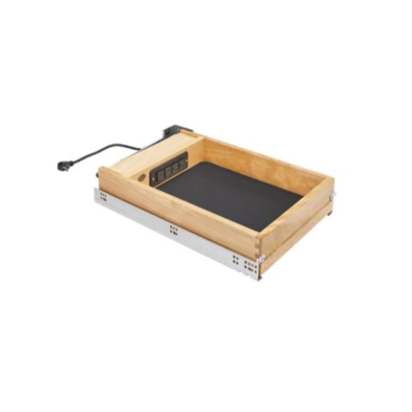 Fabuwood Quest Metro Mist 18" W Charging Drawer w/Blum Sides - image 1