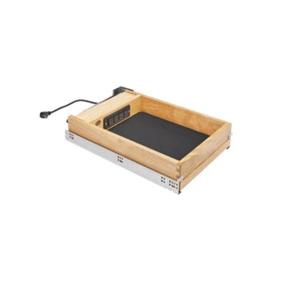 Fabuwood Allure Galaxy Timber 18" W Charging Drawer w/Blum Sides - image 1