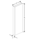 Fabuwood Allure Galaxy Mocha 42"H Columns - image 1