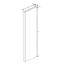 Fabuwood Illume Catalina Bianco Gloss 3" W X 84" H X 24" D Tall Column - image 1