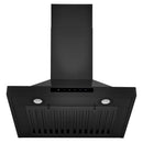 ZLINE 24 in. Convertible Vent Wall Mount Range Hood in Black Stainless Steel (BSKBN-24) under.