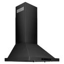 ZLINE 24 in. Convertible Vent Wall Mount Range Hood in Black Stainless Steel (BSKBN-24)